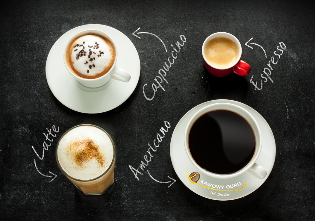 Espresso, cappuccino, latte, americano… Czym się różni