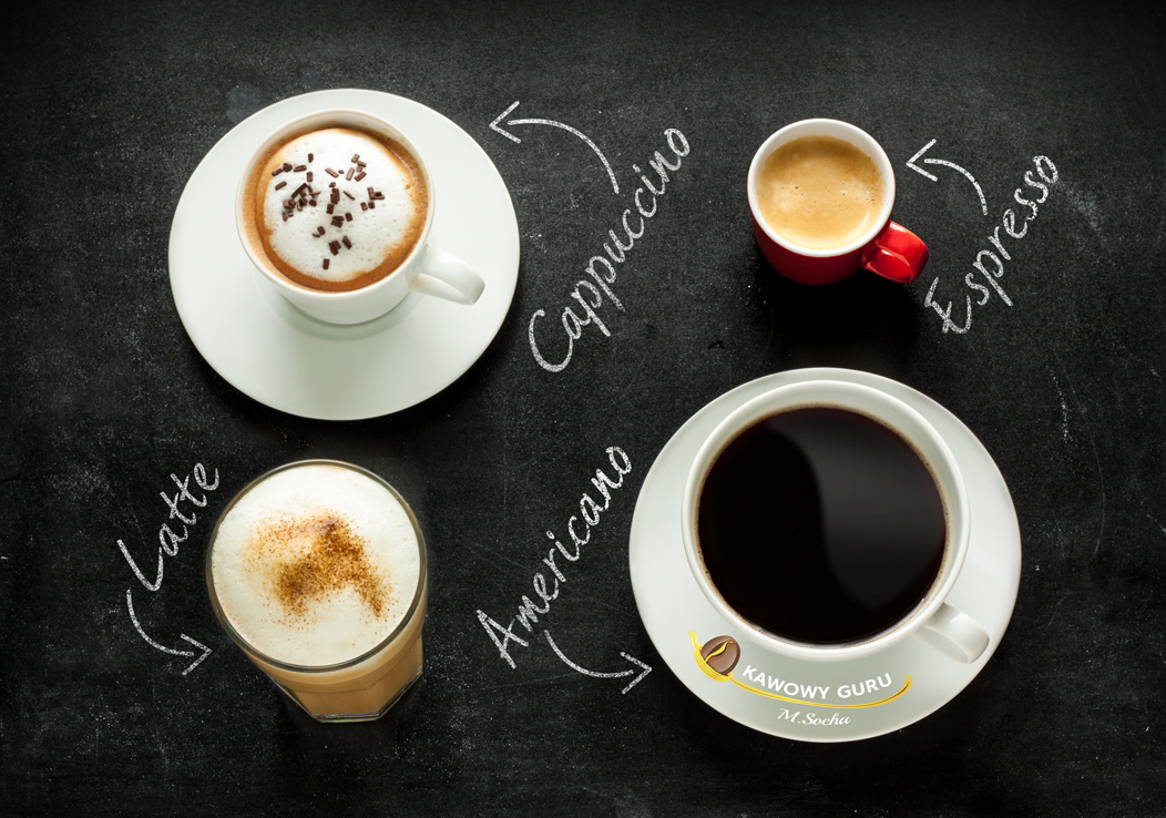 Espresso Cappuccino Latte Americano Czym Sie Rozni Kawa Od Kawy Kawowy Guru Blog O Kawie