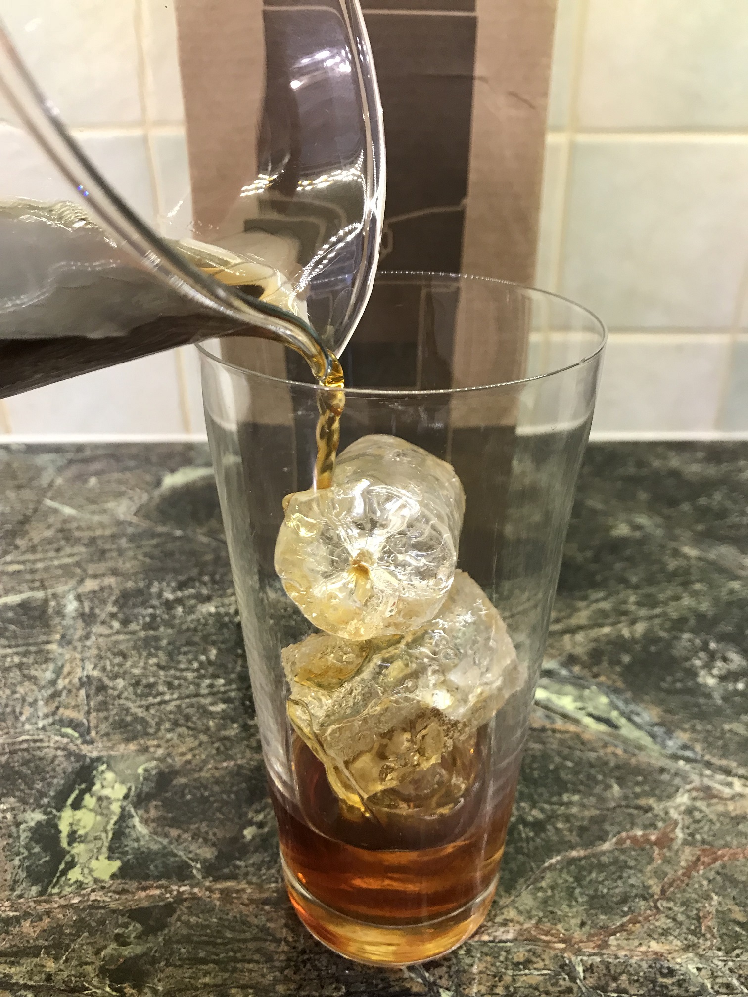 Kawa z Dripstera z lodem