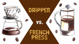 Dripper vs french press: jaka jest różnica pomiędzy tymi metodami parzenia kawy?